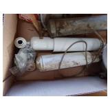 2 SHOCK ABSORBERS, SAW BLADES, OUT DOOR SPEAKER