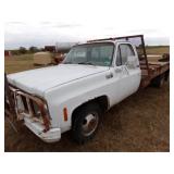 1978 CHEVY 30 CUSTOM FLAT BED PICKUP 11