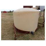 1700 GAL POLY TANK WITH SADDLES