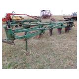 JOHN DEERE 145 MOBOARD PLOW, SEMI MOUNT, 5 x 18"