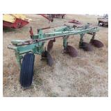 JOHN DEERE 145 MOBOARD PLOW, SEMI MOUNT, 4 x 18"