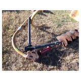 POST HOLE DIGGER, 3 PT, PTO, 12" AND 8" AUGER