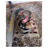 MASSEY PARTS, 11 NOTCH DISK 13" . TARP CAPS