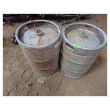 2 BEER KEGS