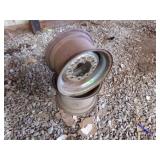 2- 16" WHEELS, 8 HOLE