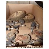LAWN MORE WHEELS, CASTER WHEELS