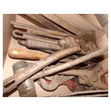 PIPE WRENCHES, CLAMPS