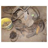 2- 24" DISKS, SPIKES, HYD CONTAINERS FOR TRUCK