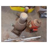 3 HYD JACKS , WORKS