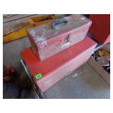 TOOL BOX WITH BOLTS, SMALL TOOL BOX