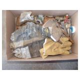 GLOVES, WRENCHES, WATER VALVE