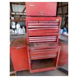 STACK-ON TOOL BOX, 27" x 20" x 53" WITH SIDE BOX