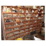 LARGE QUANTITY OF BOLTS AND MISC, CONTENTS ONLY
