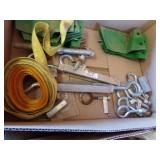 JOHN DEERE DRILL SCRAPERS. TURN BUCKLES