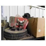 USED HUBS, BALL HITCHES, BRAKE DRUMS (3)