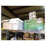 CEILING FANS (3), FAN LIGHT