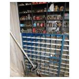 32 COMPARTMENT METAL PARTS CABINET 40" X 44"