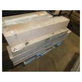 METAL PICKUP BED TOOL BOXES (2)60" AND 48"
