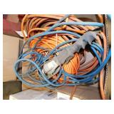 DROP LIGHT, EXTENSION CORDS WITHOUT PLUGS