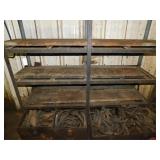 METAL CABINET WITH DRAWERS AND CONTENTS