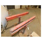 2- ADJUSTABLE HEIGHT OUTFEED ROLLERS 36" W