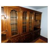 LARGE OAK WALL UNIT 7