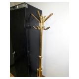 2 DOOR FILE CABINET AND COAT RACK