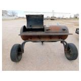 COOKER WITH 2" BALL HITCH AND GOOD TIRES,