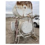 FUEL TANKS ON SKID - 2 TANKS W/PUMP