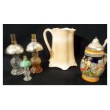 K.T. & K. Pitcher, Mini Lamps, Stein