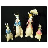 Rabbit Group, 20" and 12" (4)