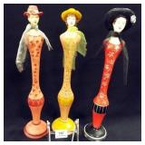 Spindle Ladies, 18" (3)