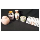 Asian Inspired Jars, Vases, Box (5)