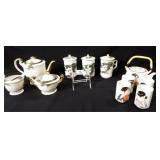 Asian Inspired Beverage/Serving Pieces (10)