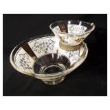 Glass Chip & Dip Bowls