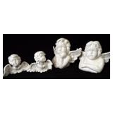 Ceramic Angels/Cupids (4)