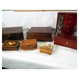 Wood Boxes - Jewelry, Music, Storage