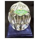 Romanov Hand Cut Crystal Egg Paperweight