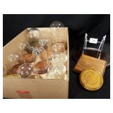 Dome Glass Displays (10+), Display Bases