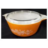 Pyrex Butterfly Gold Bowl w/ Lid