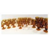 Amber Stemware Set - 3 sizes (25+)