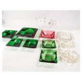 Glass Ashtrays (10)