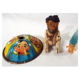 Toys - Fred Flintstone, Troll, Metal Piece