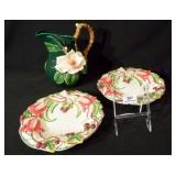 Fitz & Floyd Plates (2), Pitcher