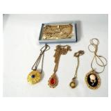 Pendant Necklaces (4), Jewelry Set