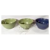 Earthenware Bowls (3)