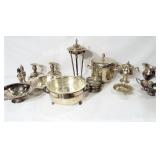 Silverplate/Tone Serving Pieces (12+)