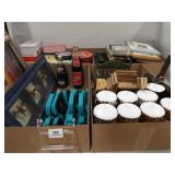 Frames, Décor, Tins, Bottles (4 boxes