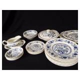 Enoch Wedgwood, Blue Heritage Dishes