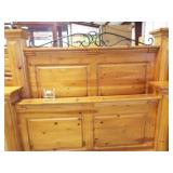 Queen Bed Headboard, Footboard, Rails